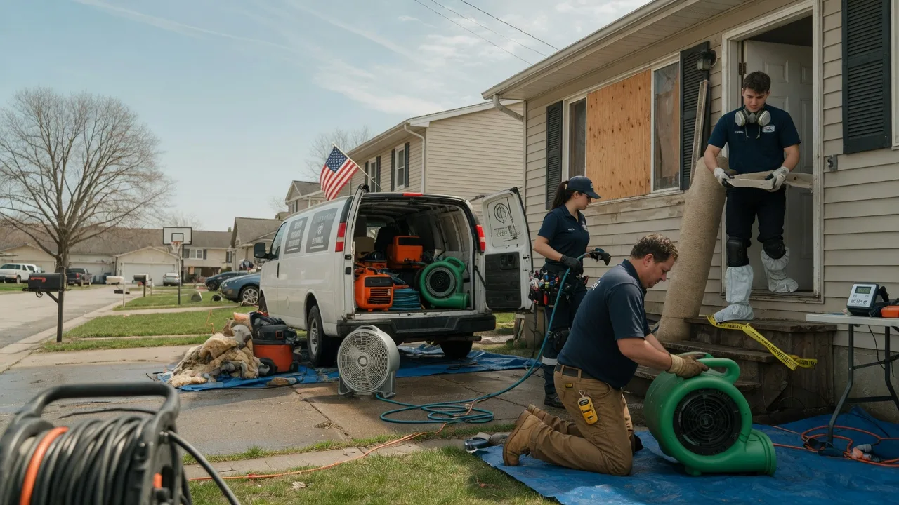 Water Damage Restoration in Gaines, PA near me